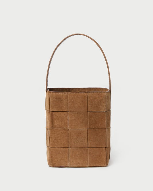 Loeffler Randall Best Price - Laith Toffee Suede Bucket Bag