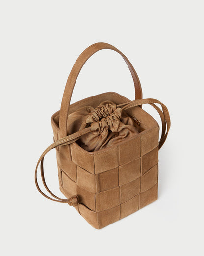 Loeffler Randall Best Price - Laith Toffee Suede Bucket Bag