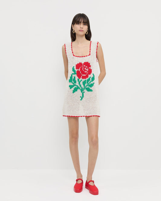 Loeffler Randall Hot Sale - Helena Crochet Dress