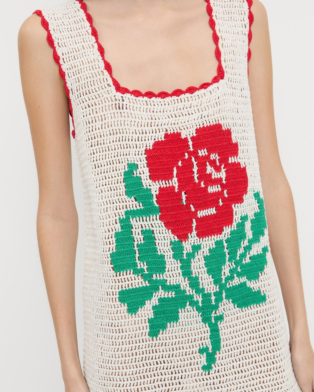 Loeffler Randall Hot Sale - Helena Crochet Dress