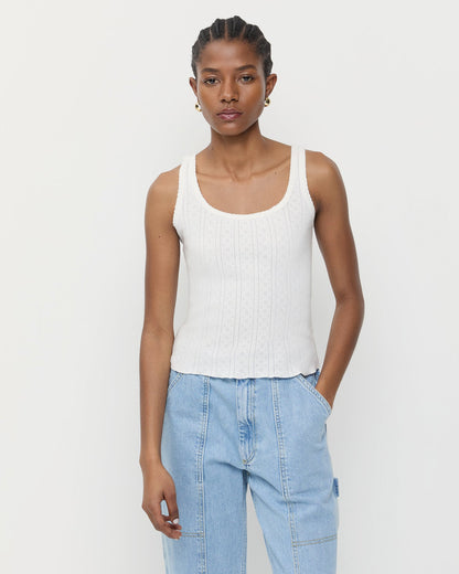 Loeffler Randall Deals - Rylee Pointelle Tank Top
