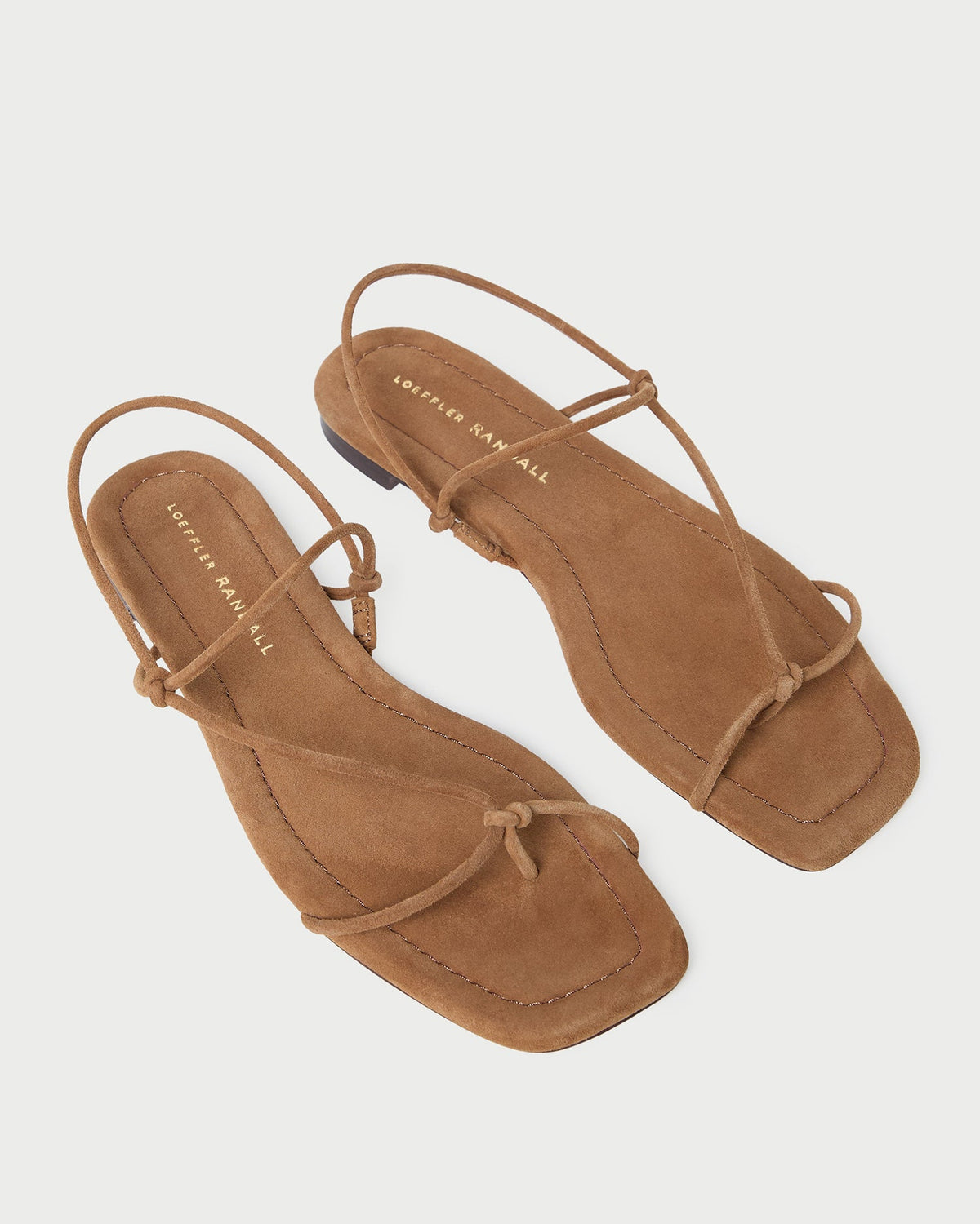 Loeffler Randall Best Seller - Eleanor Cacao Suede Strappy Sandal
