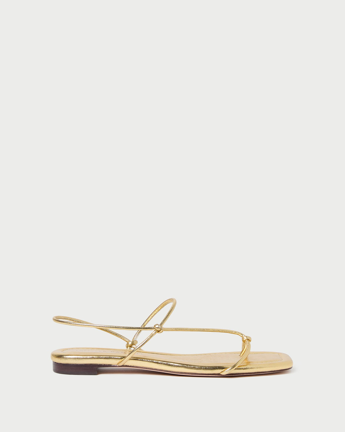 Loeffler Randall Latest - Eleanor Gold Strappy Sandal