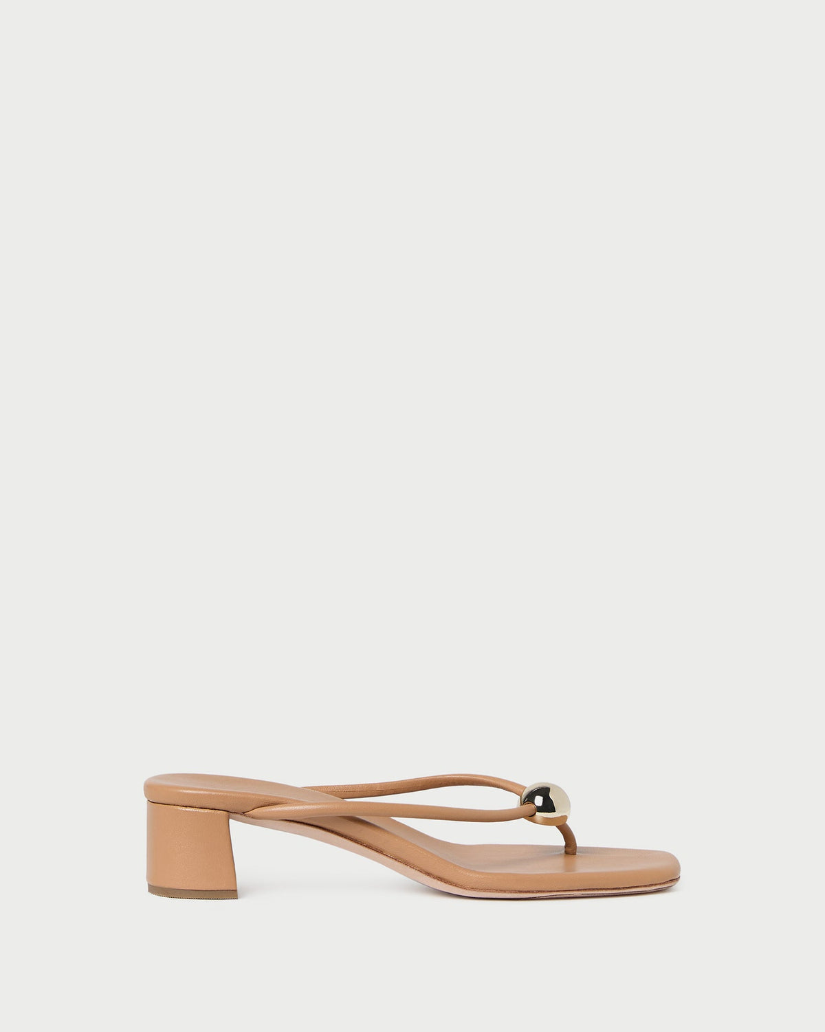 Loeffler Randall Deals - Odessa Dune Leather Heeled Sandal
