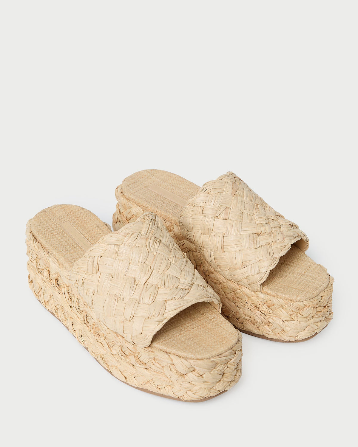 Loeffler Randall Customer Favorite - Aaron Natural Braided Straw Mule