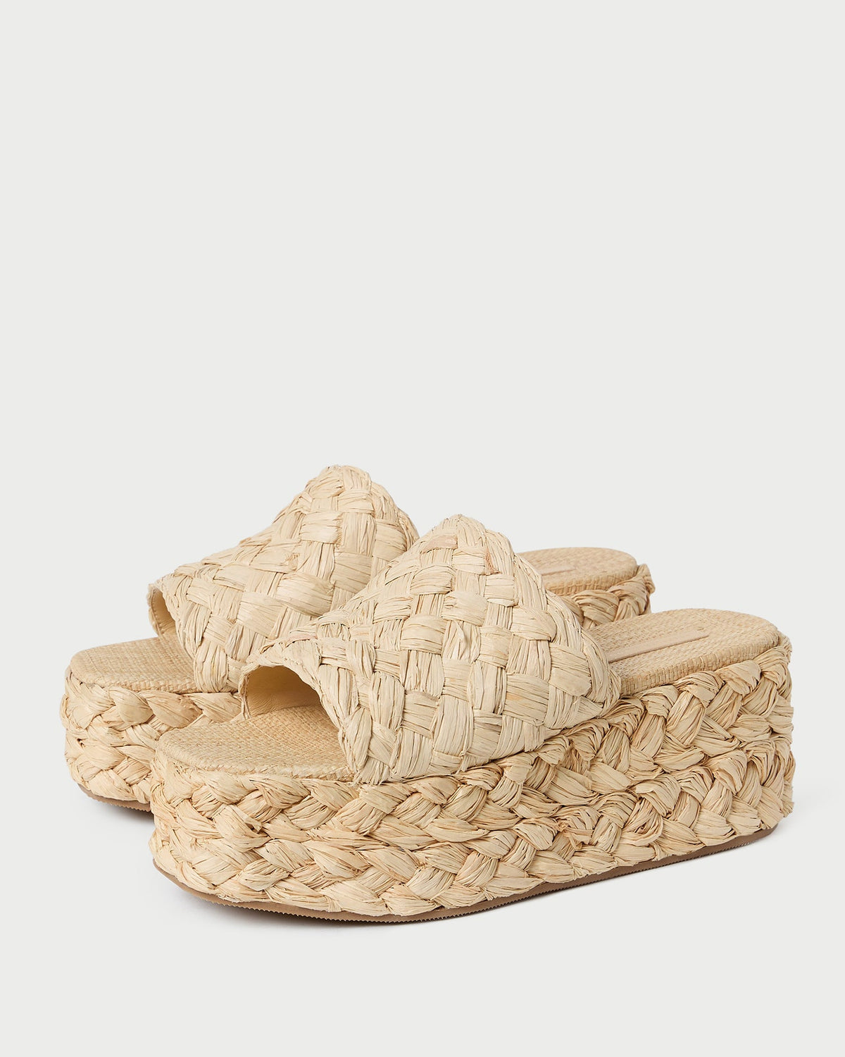Loeffler Randall Customer Favorite - Aaron Natural Braided Straw Mule