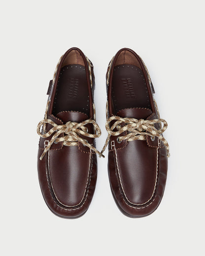 Loeffler Randall Hot Sale - Franco Espresso/Butter Boat Shoe