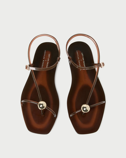 Loeffler Randall Trending - Dana Brown Strappy Jelly Sandal