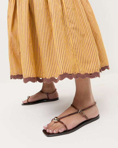 Loeffler Randall Trending - Dana Brown Strappy Jelly Sandal