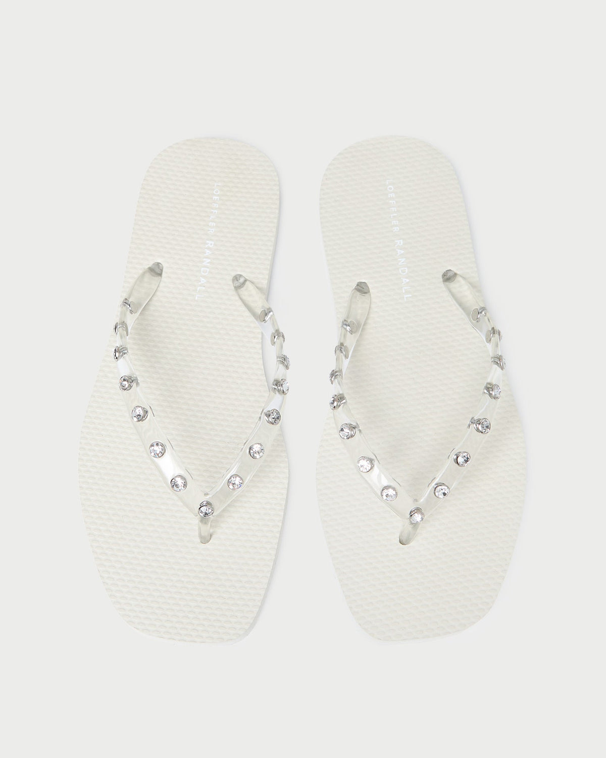 Loeffler Randall Quality - Taryn Cream Jelly Flip Flop