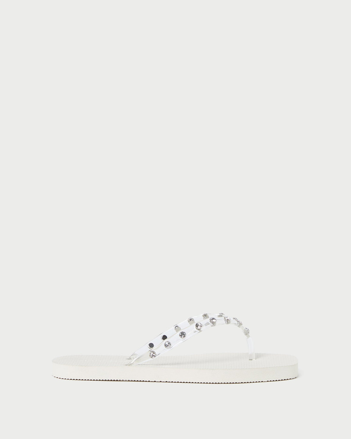 Loeffler Randall Quality - Taryn Cream Jelly Flip Flop