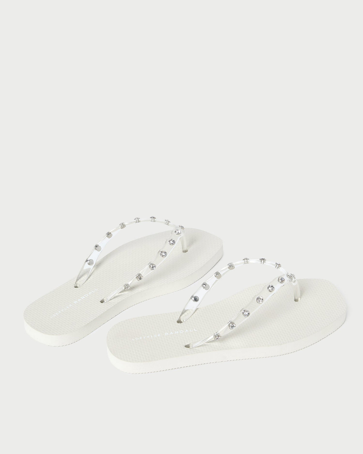 Loeffler Randall Quality - Taryn Cream Jelly Flip Flop