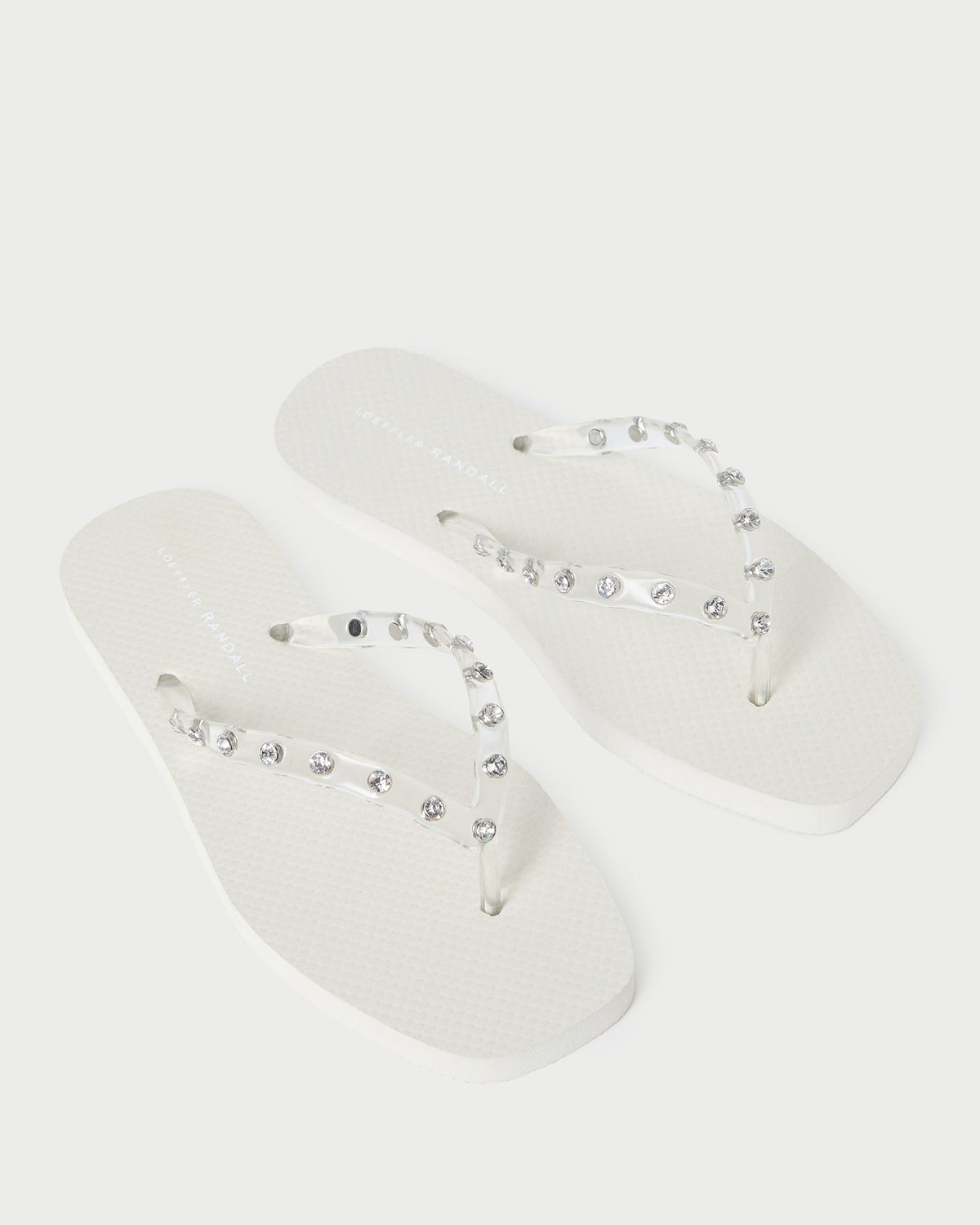 Loeffler Randall Quality - Taryn Cream Jelly Flip Flop
