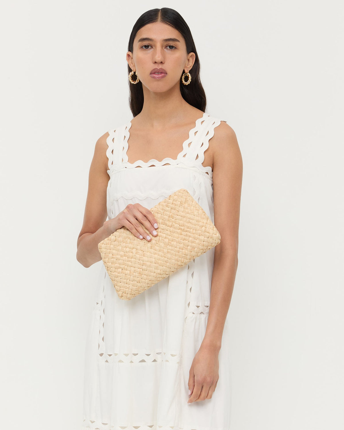 Loeffler Randall Latest - Aviva Natural Woven Straw Bag