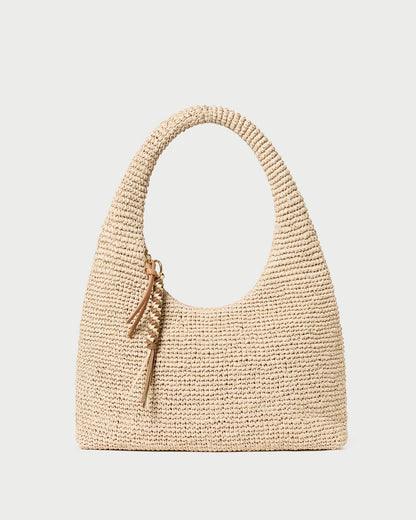 Loeffler Randall Signature - Willow Natural Woven Hobo Bag
