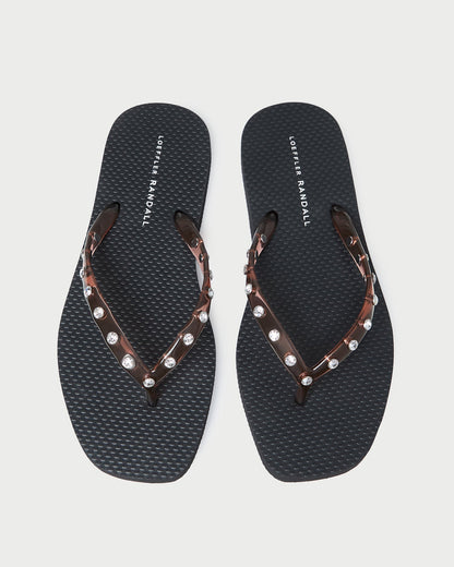 Loeffler Randall Popular - Taryn Brown Jelly Flip Flop
