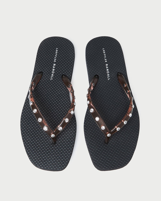 Loeffler Randall Popular - Taryn Brown Jelly Flip Flop