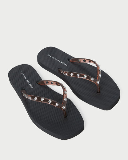 Loeffler Randall Popular - Taryn Brown Jelly Flip Flop