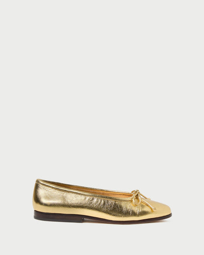 Loeffler Randall Customer Favorite - Noelle Champagne Ballet Flat
