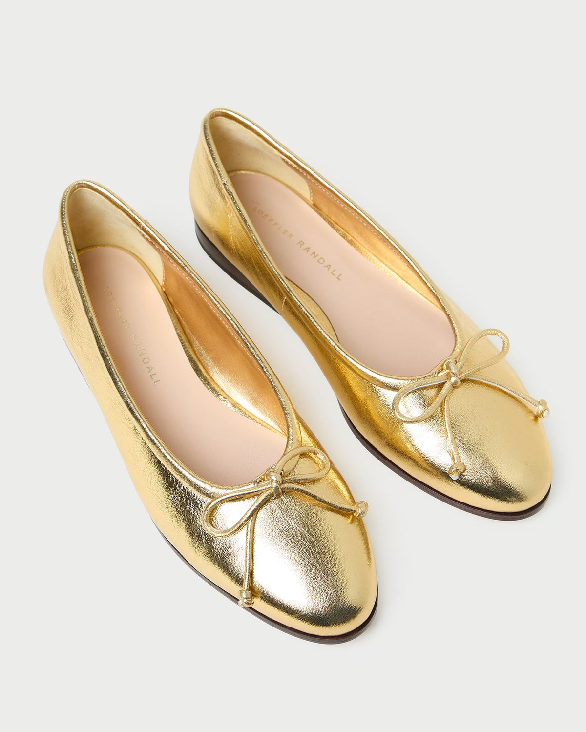 Loeffler Randall Customer Favorite - Noelle Champagne Ballet Flat