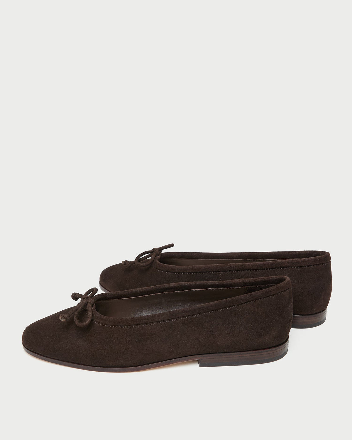 Loeffler Randall Premium - Noelle Brown Suede Ballet Flat
