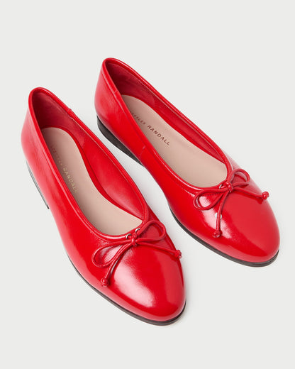 Loeffler Randall Signature - Noelle Red Ballet Flat