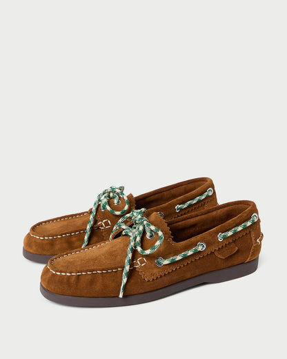 Loeffler Randall Hot Sale - Franco Cacao Suede Boat Shoe