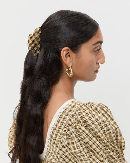 Loeffler Randall Popular - Yuri Butter Plaid Hair Clip Set