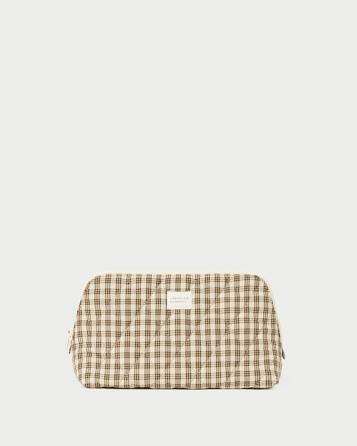 Loeffler Randall Premium - Frances Butter Plaid Cosmetic Pouch
