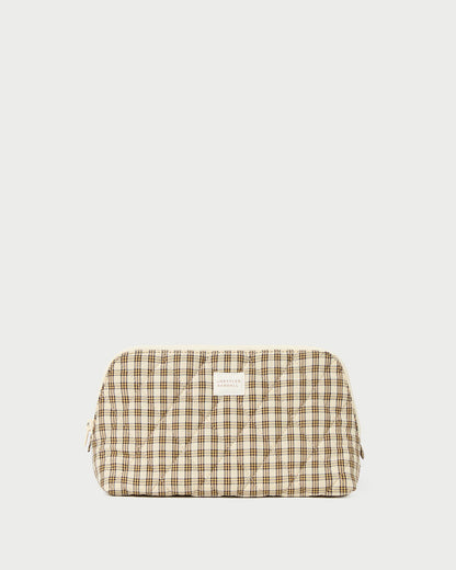 Loeffler Randall Premium - Frances Butter Plaid Cosmetic Pouch
