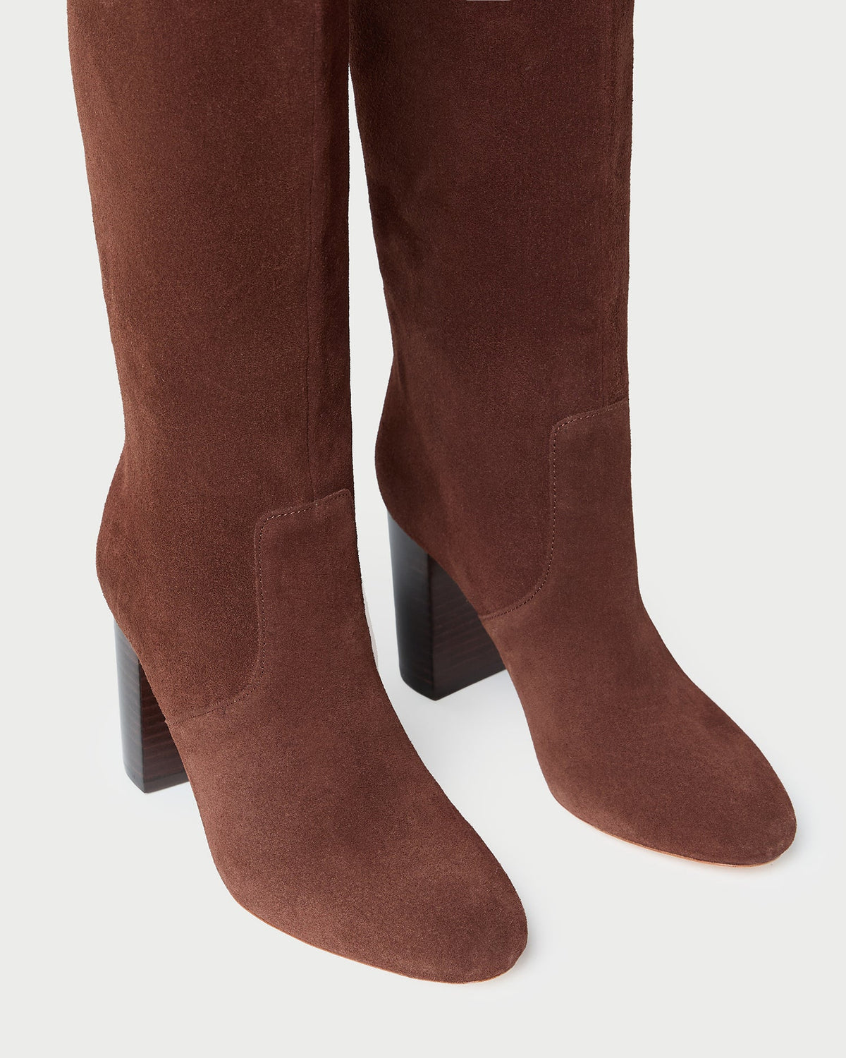 Loeffler Randall Essential - Goldy Espresso Suede Tall Boot