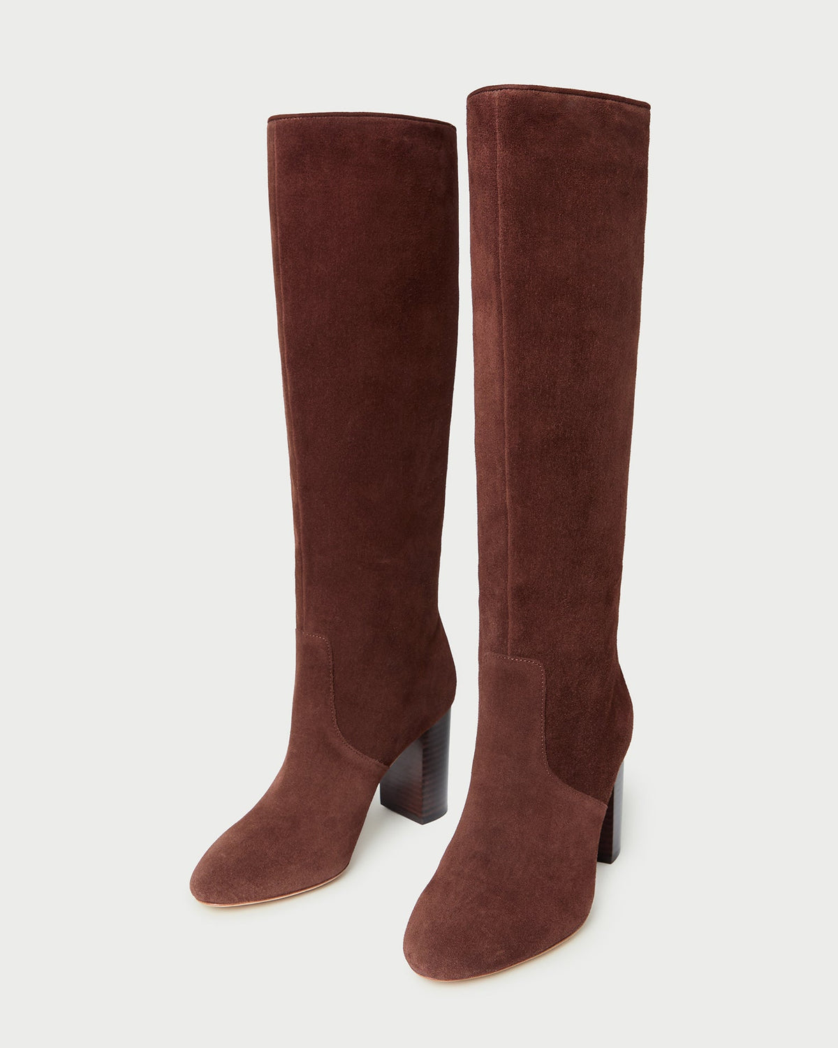 Loeffler Randall Essential - Goldy Espresso Suede Tall Boot
