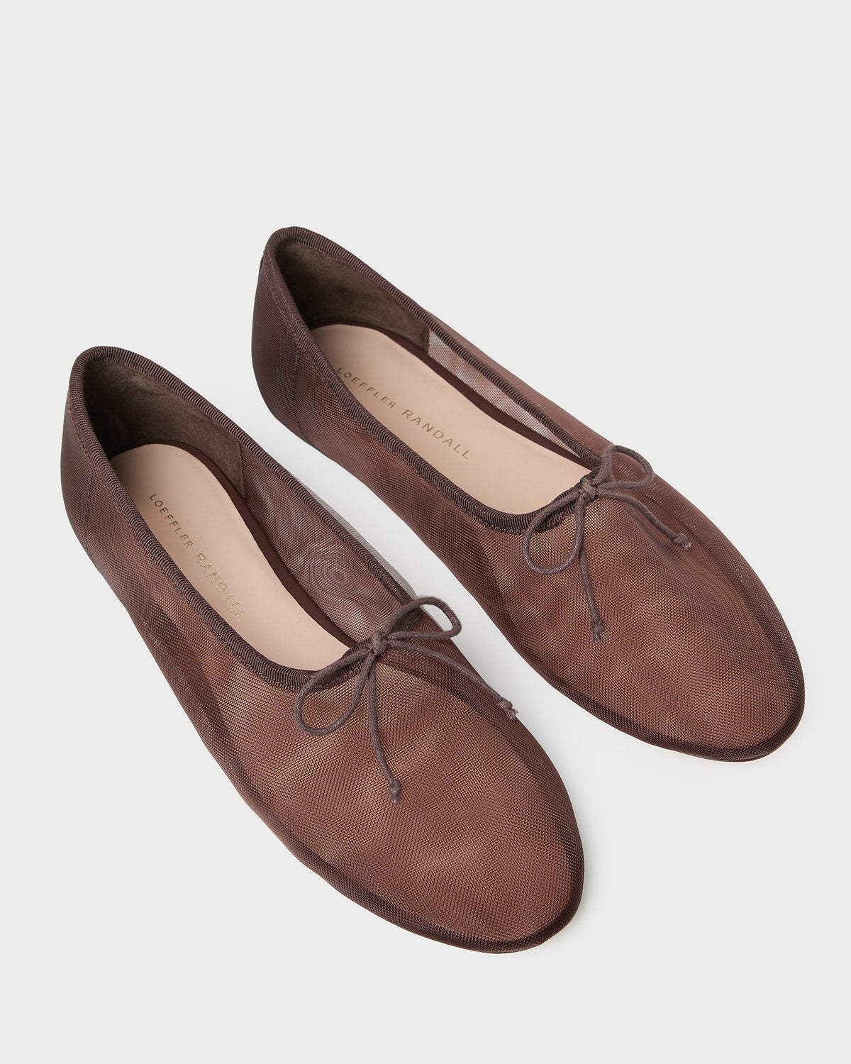 Loeffler Randall Trending - Landon Chocolate Mesh Ballet Flat