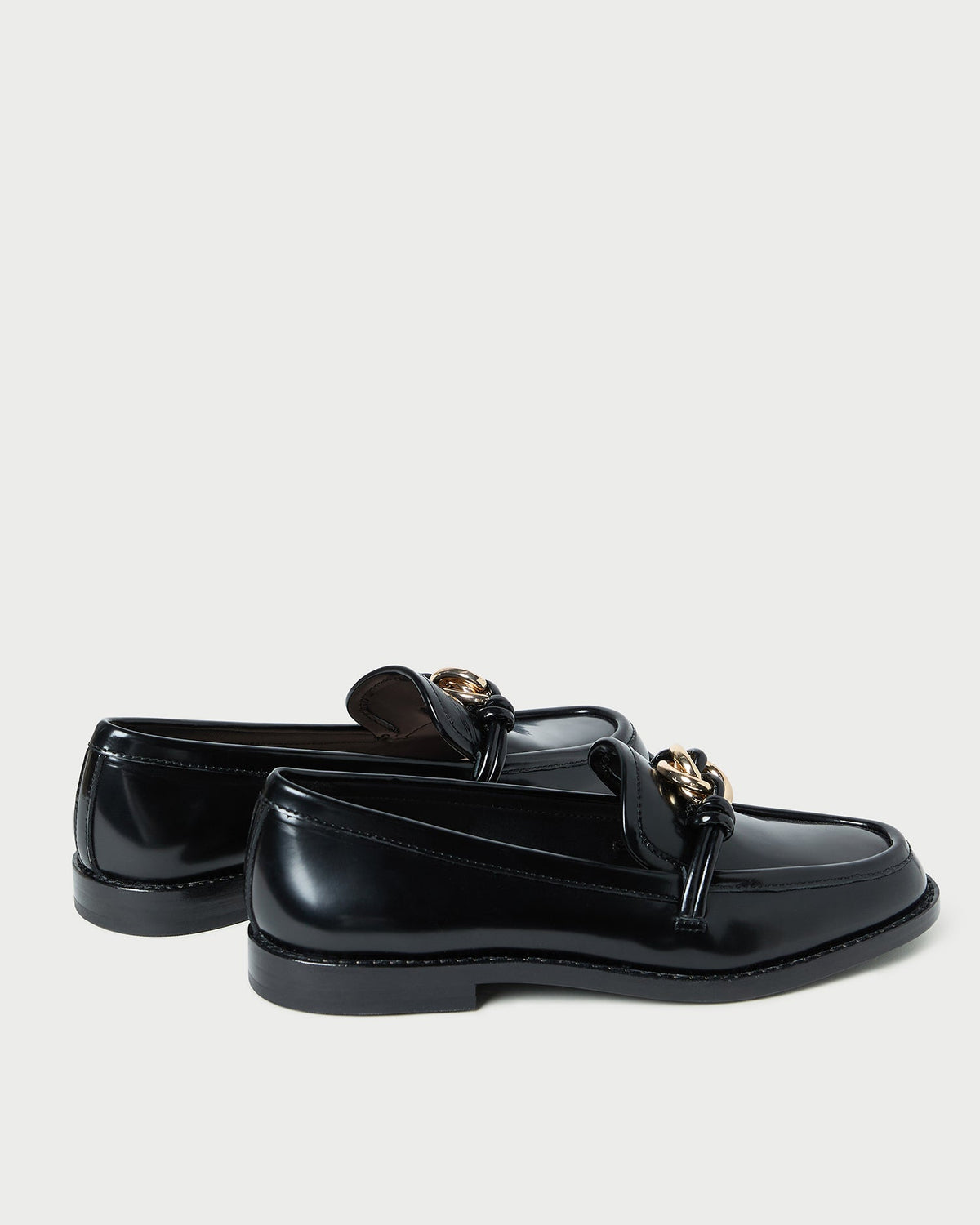 Loeffler Randall Recommended - Roma Black Leather Loafer