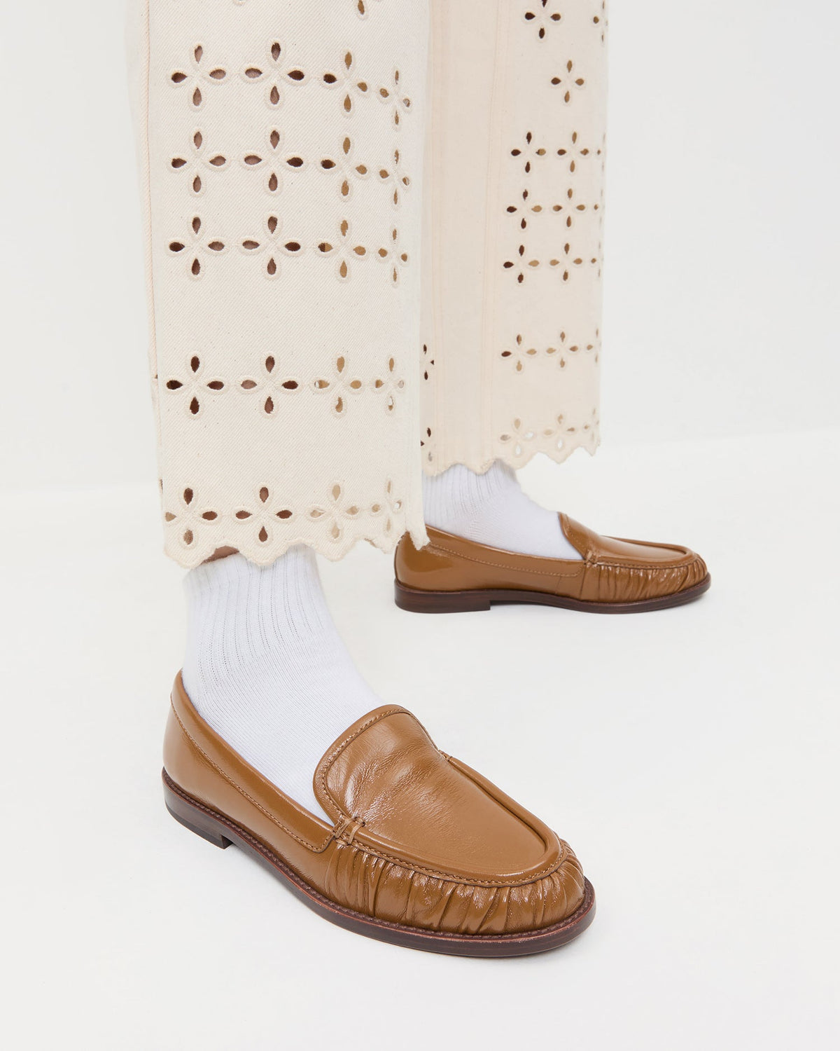Loeffler Randall Trending - Lucille Safari Leather Loafer