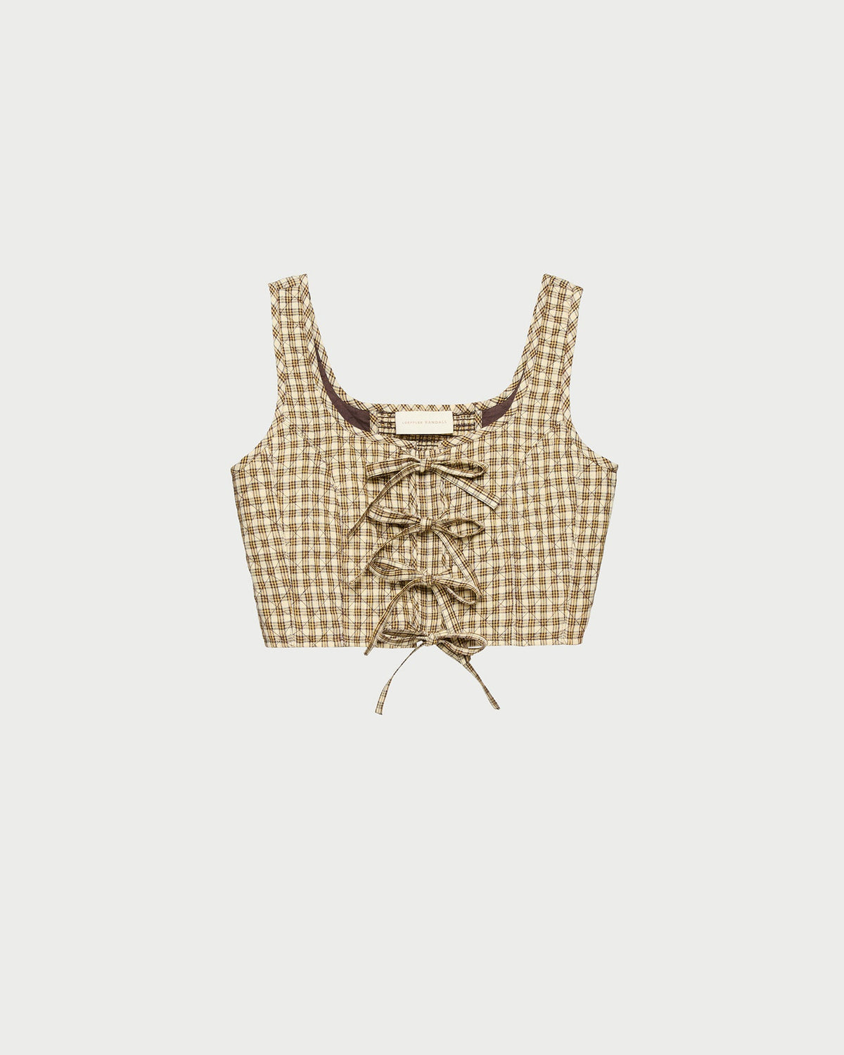 Loeffler Randall Exclusive - Callista Tie-Front Vest