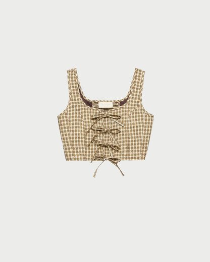 Loeffler Randall Exclusive - Callista Tie-Front Vest