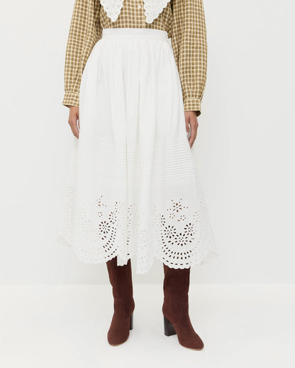 Loeffler Randall Signature - Tinsley Broderie Skirt