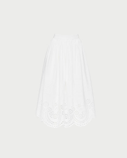 Loeffler Randall Signature - Tinsley Broderie Skirt
