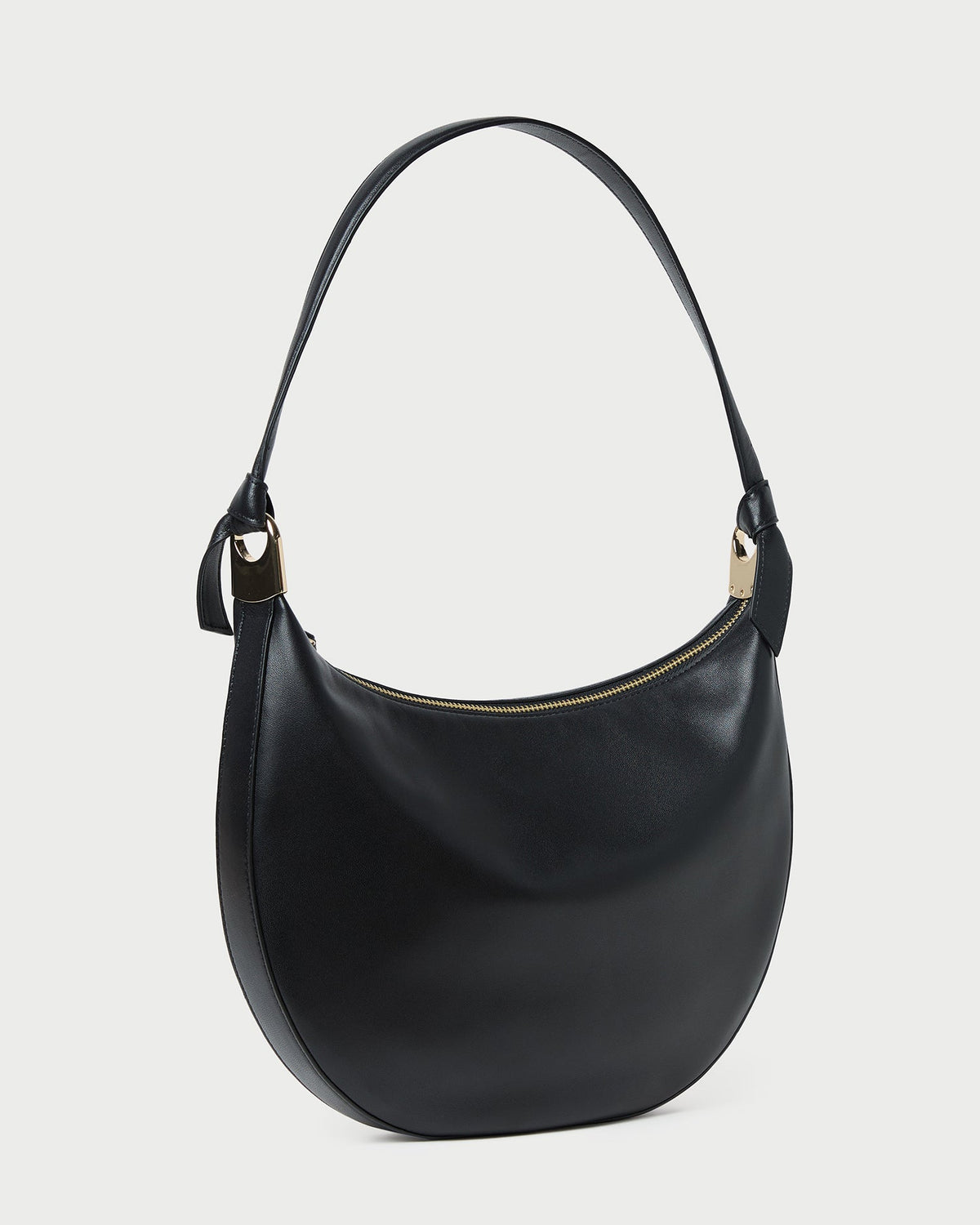 Loeffler Randall Special Offer - Harlow Black Leather Shoulder Bag