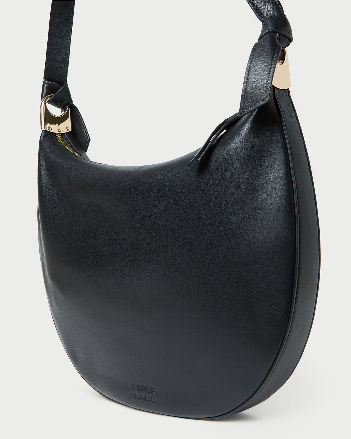 Loeffler Randall Special Offer - Harlow Black Leather Shoulder Bag