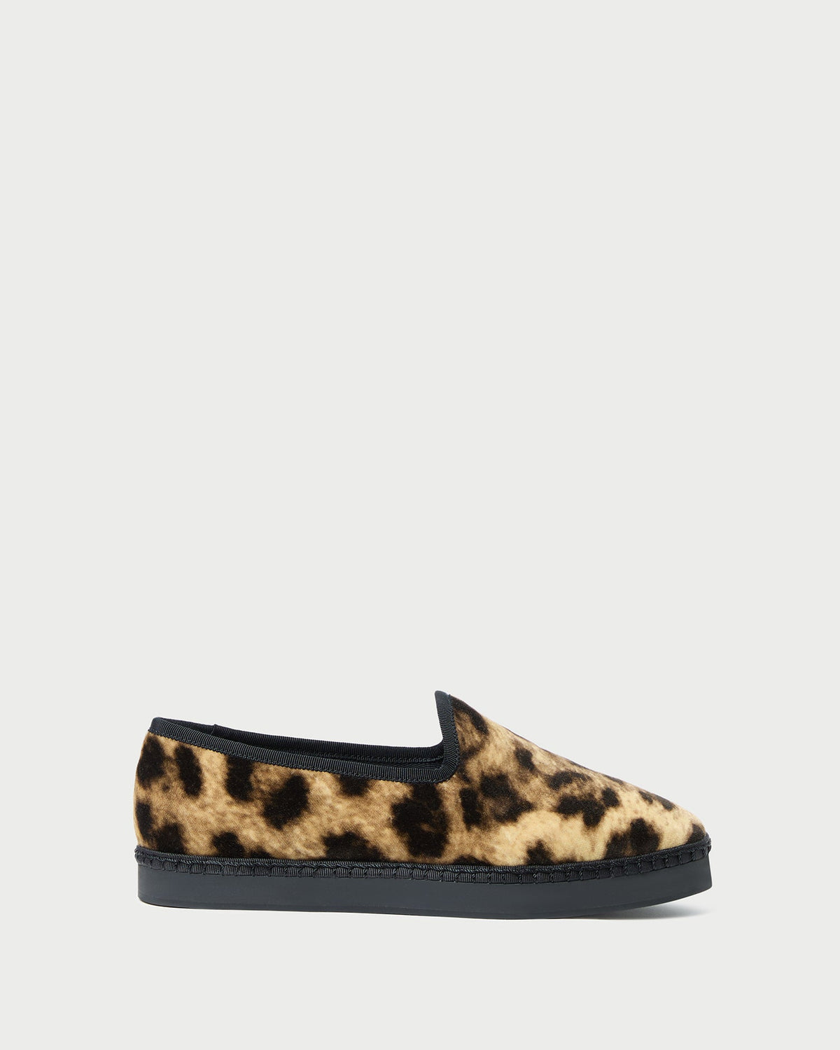 Loeffler Randall Trusted - Mattie Leopard Velvet Slip-On Sneaker