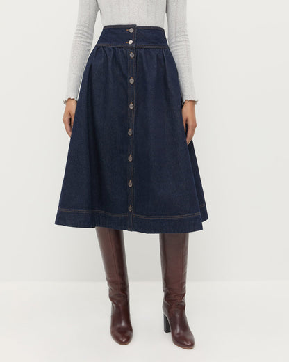 Loeffler Randall Great Value - Ruthie Denim Skirt