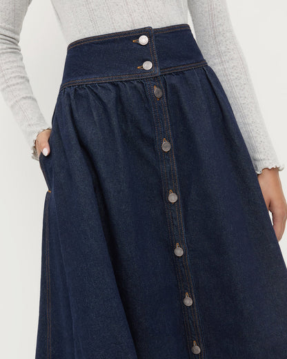 Loeffler Randall Great Value - Ruthie Denim Skirt
