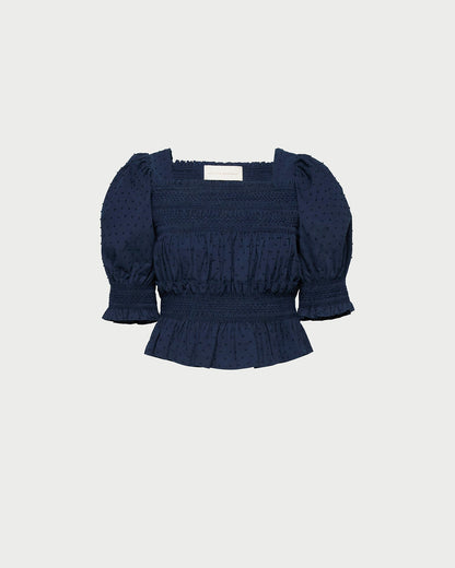 Loeffler Randall Classic - Nicola Smocked Blouse