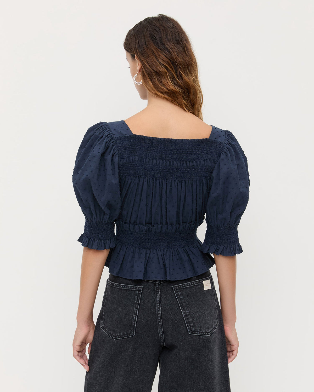 Loeffler Randall Classic - Nicola Smocked Blouse