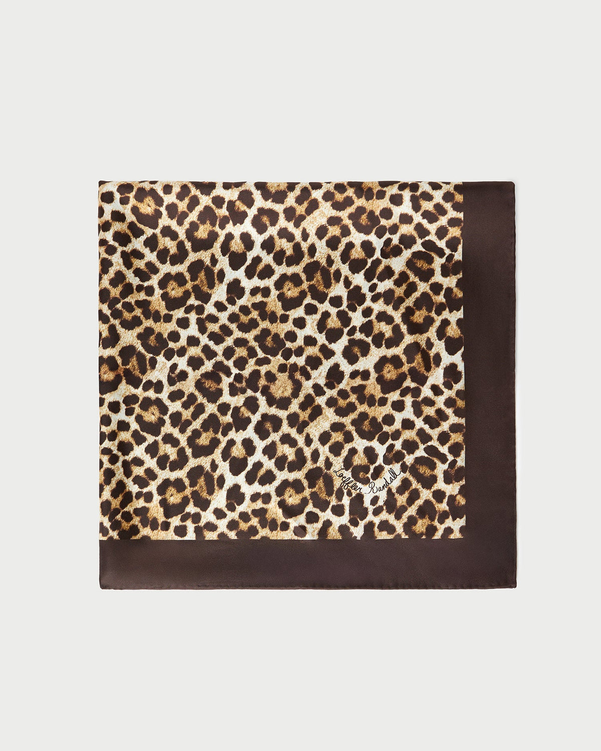 Loeffler Randall Popular - Beverly Leopard Silk Scarf