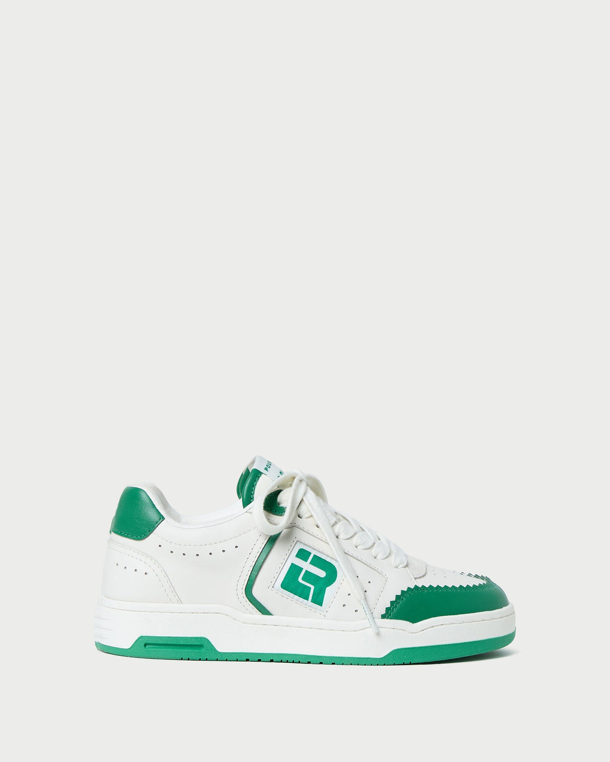 Loeffler Randall Premium - Topspin Cream/Green Court Sneaker
