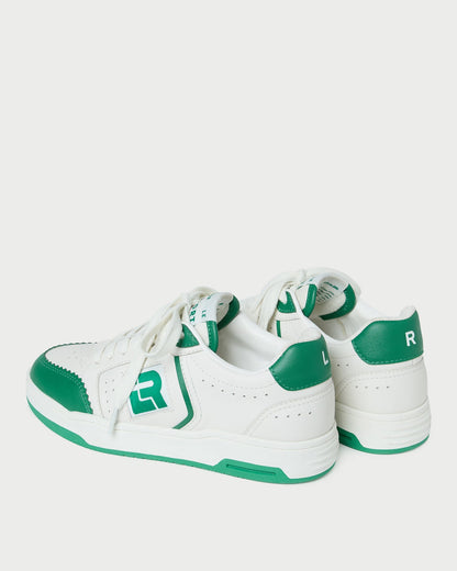 Loeffler Randall Premium - Topspin Cream/Green Court Sneaker