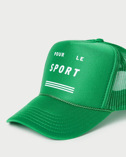 Loeffler Randall Value - Lee Green Trucker Hat